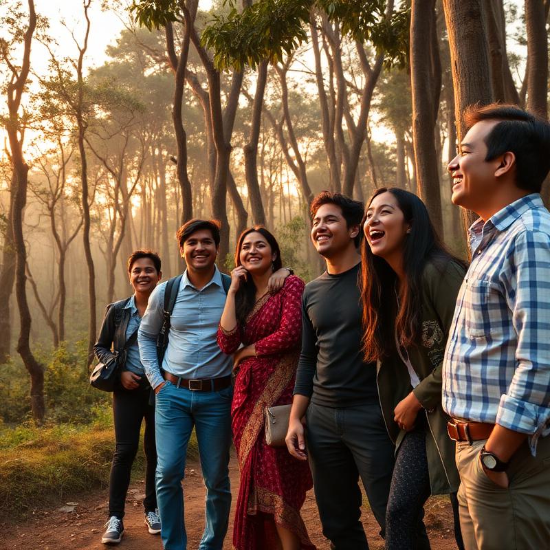 Forest trek