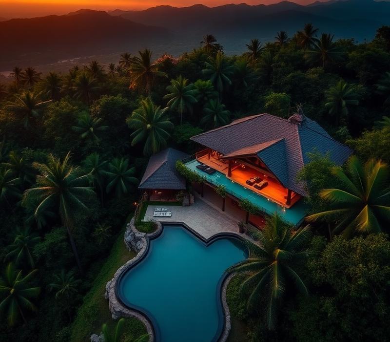 Luxury forest villa